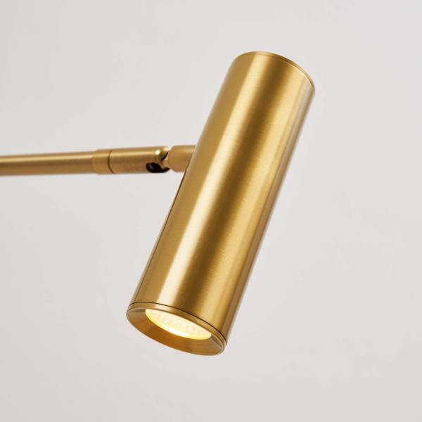 Wandleuchte Rimio Gold