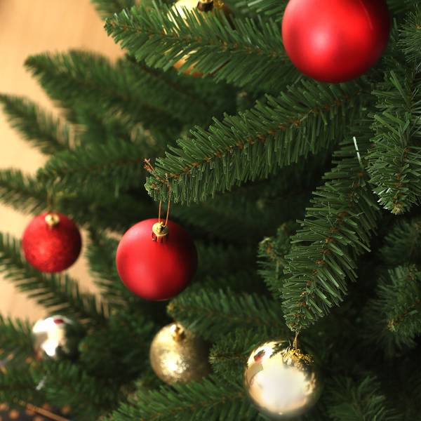 Künstlicher Weihnachtsbaum 22145 Grün - Kunststoff - 28 x 31 x 94 cm