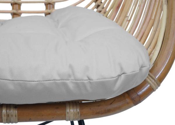 Esszimmerstuhl P17 (6er-Set) Braun - Cremeweiß