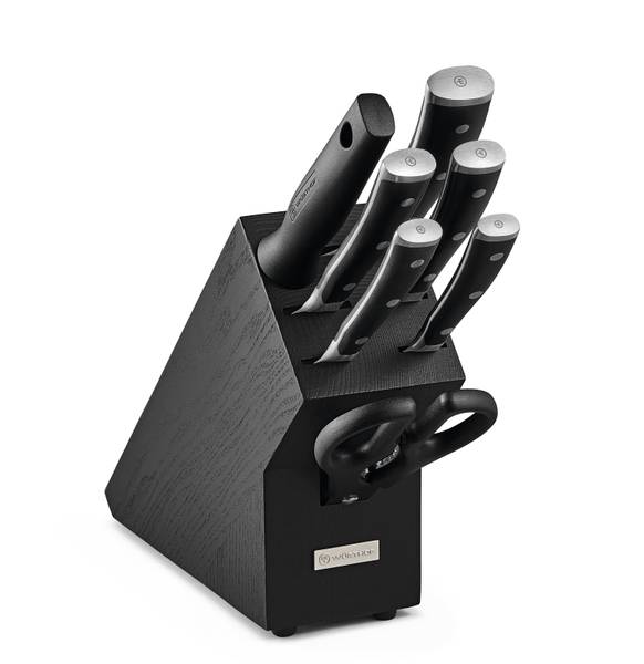 Messerblock Classic Ikon 8-teilig Schwarz