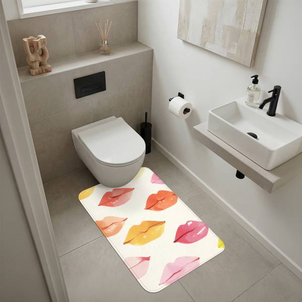WC-VORLEGER Lippen 60 x 90 cm