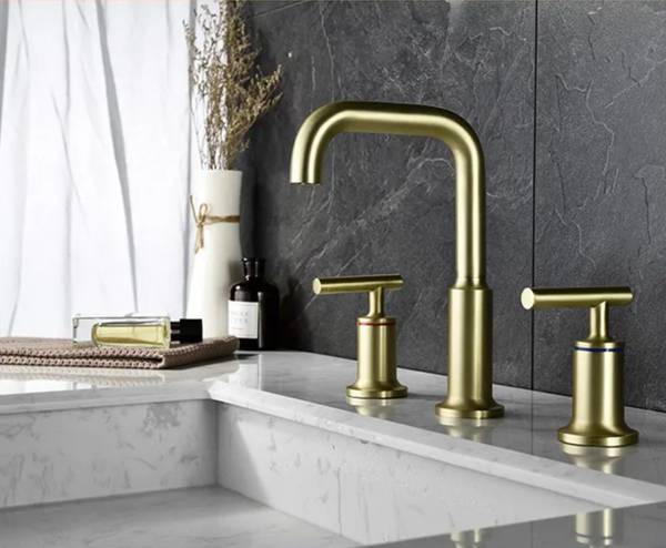 Waschtischarmatur Scamandre 3774 Gold - Messing - 18 x 18 x 18 cm