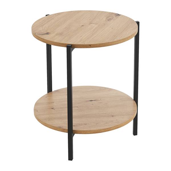 Beistelltisch Kuopio Beige - Metall - 40 x 50 x 40 cm