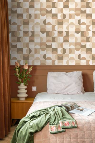 Tapete 130937 Beige - Fleece - 50 x 900 x 50 cm
