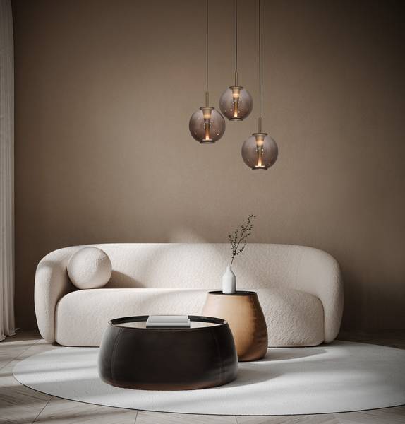 Pendellampe E-Infinity Bronze