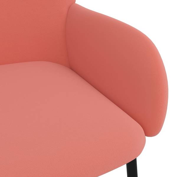 Esszimmerstuhl 3013812 (2er Set) 344767 Pink - Polyester - 57 x 78 x 57 cm