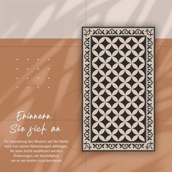 Teppich Spanische Fliesen 36057 60 x 90 cm