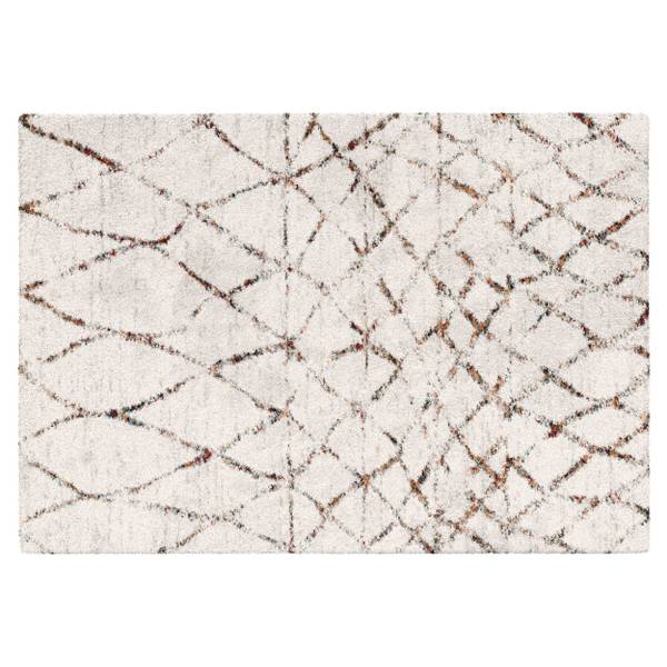 Teppich Asma Beige - Textil - 120 x 1 x 170 cm