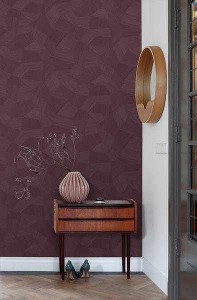 Tapete 348060 Violett - Papier - 50 x 900 x 50 cm