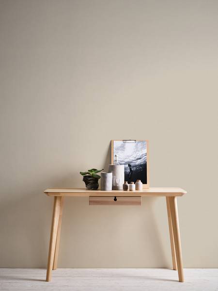 Vliestapete 4002 einfarbig glatt Design Beige - Braun