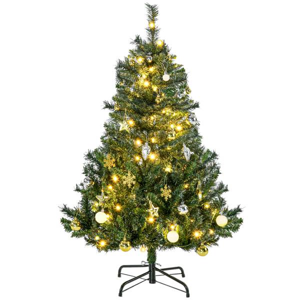 Künstlicher Weihnachtsbaum 830-185V01 Grün - Kunststoff - 75 x 120 x 75 cm