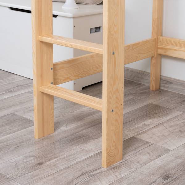 Hochbett HBL180N6 Holz - 87 x 167 cm