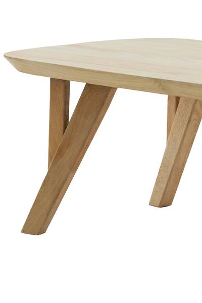 Couchtisch QUENZA Braun - Massivholz - 65 x 40 x 120 cm