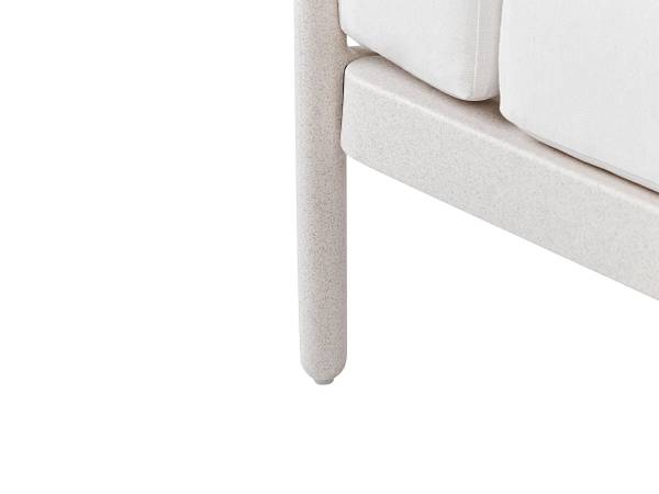 Tuinsofa FERRETTI 7-delig beige - kunststof - 187 x 68 x 73 cm