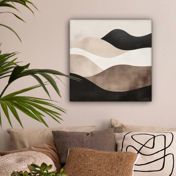 TABLEAU SUR TOILE Abstrait 50 x 50 cm