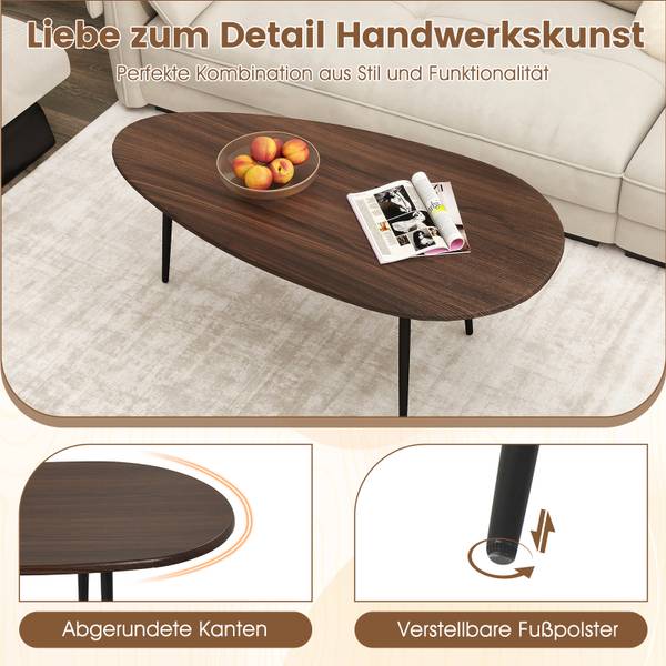 Couchtisch TH32193 Braun