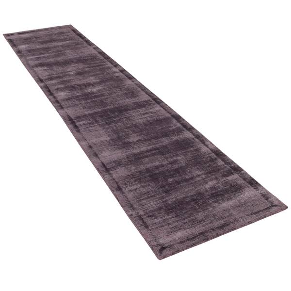 Luxus Designer Teppich Läufer Roma Flieder