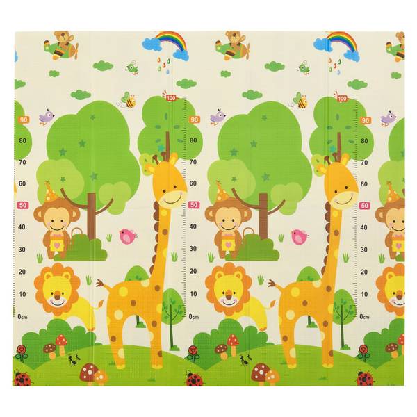 Kinder Spielmatte Toni Beige - Kunststoff - 176 x 1 x 196 cm