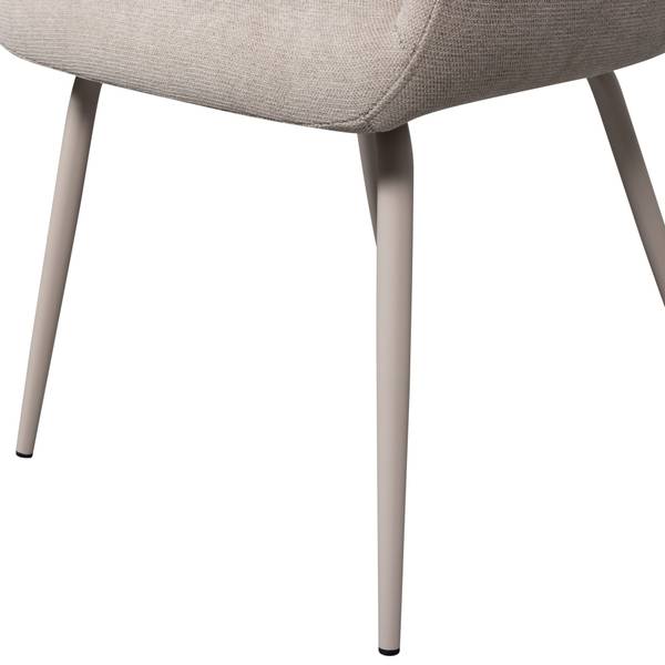Chaises de salle à manger Jenny lot de 2 Beige - Beige clair
