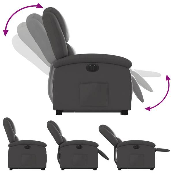 Elektrische Sta-op-fauteuil 3032380-3 grijs