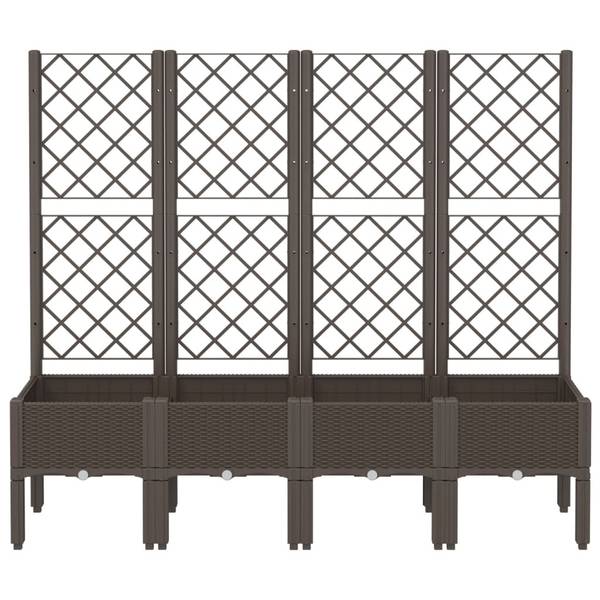 Pflanzgefäß 3033702-2 Braun - 40 x 160 cm