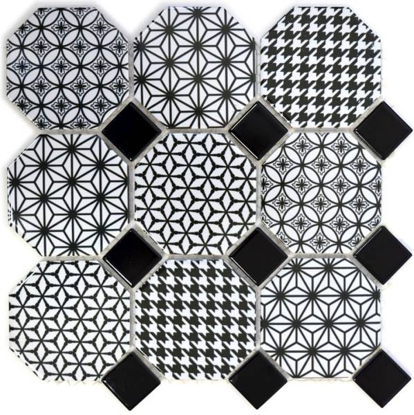 Mosaikfliesen Octa MISTO Keramik - 30 x 30 x 30 cm