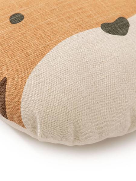 Kissen Savannah Orange - Naturfaser - 35 x 25 x 45 cm