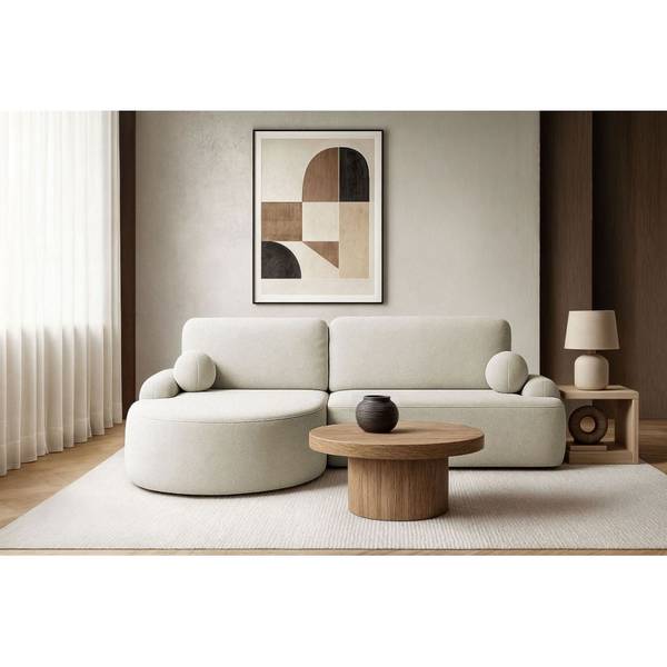 Rundes Ecksofa CLEO mit Schlaffunktion kaufen