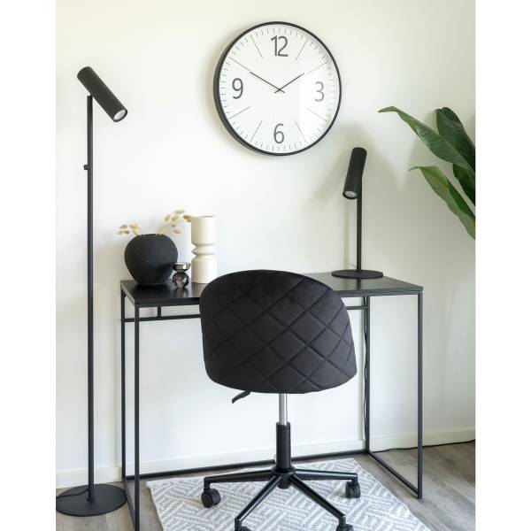 Wanduhr Biel Weiß - Polypropylen - 5 x 51 x 51 cm