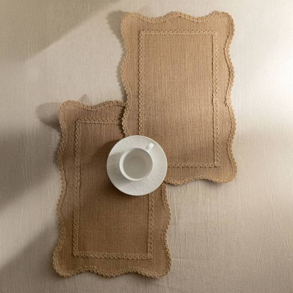 Tischsets CALMA 2er-Set Beige