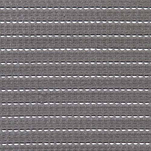 Teppich COLORAMA Grau - Kunststoff - 65 x 1 x 90 cm