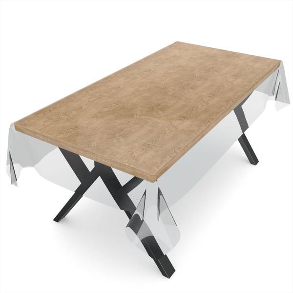 Tischdecke Schutzfolie-Klara 0,2mm Tiefe: 160 cm