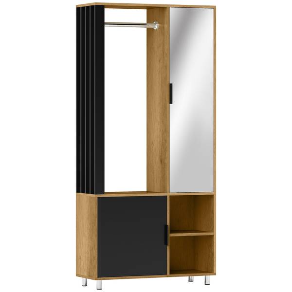 Garderobe Set 831-978V90ND Braun - Holzwerkstoff - 30 x 175 x 80 cm