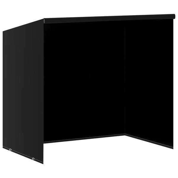 Hollywood-Schaukelhülle 3082843(2er Set) Schwarz - Aluminium - 145 x 170 x 255 cm