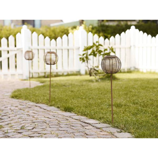 Außenbeleuchtung VK8681847499961 Beige - Stahl - 17 x 70 x 17 cm