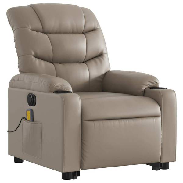 Fauteuil inclinable de massage 3032753-4 Marron - Marron café