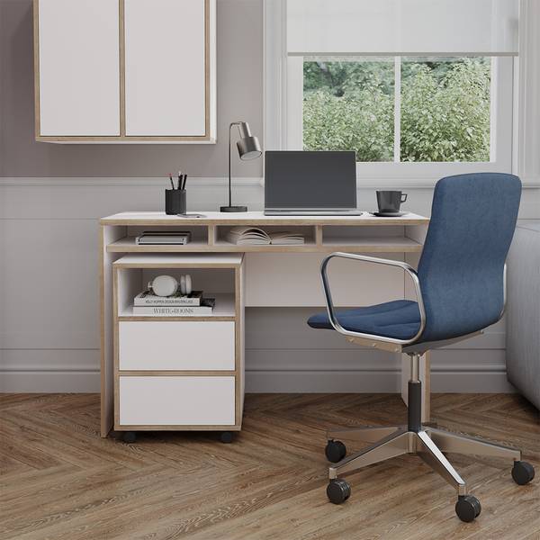 Schreibtisch Tetrix 56544 Weiß