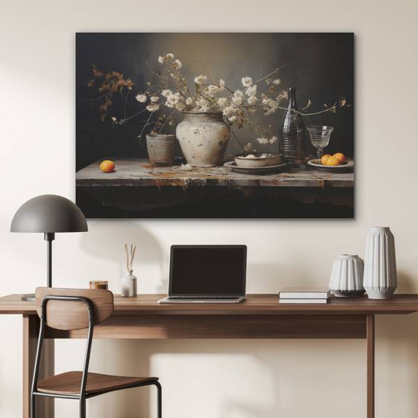 AKUSTIKBILD Stilleben 100 x 70 cm