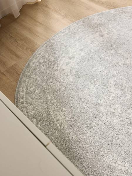 Teppich Sia Taupe - 160 x 160 cm