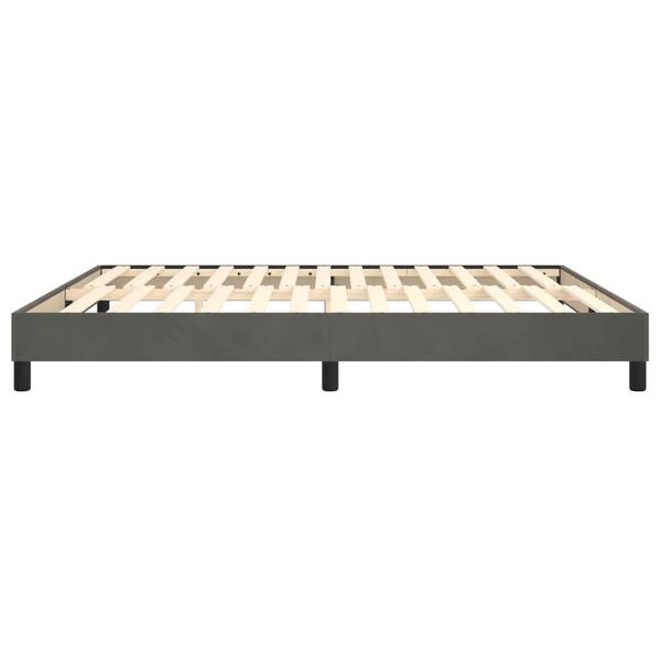Bettgestell 3016030-5 Dunkelgrau - 160 x 25 cm