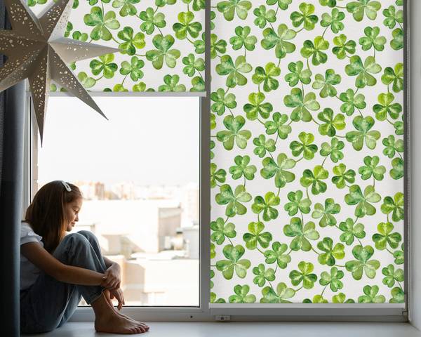 Verdunkelungsrollo TRIFOLIA 60 x 140 cm