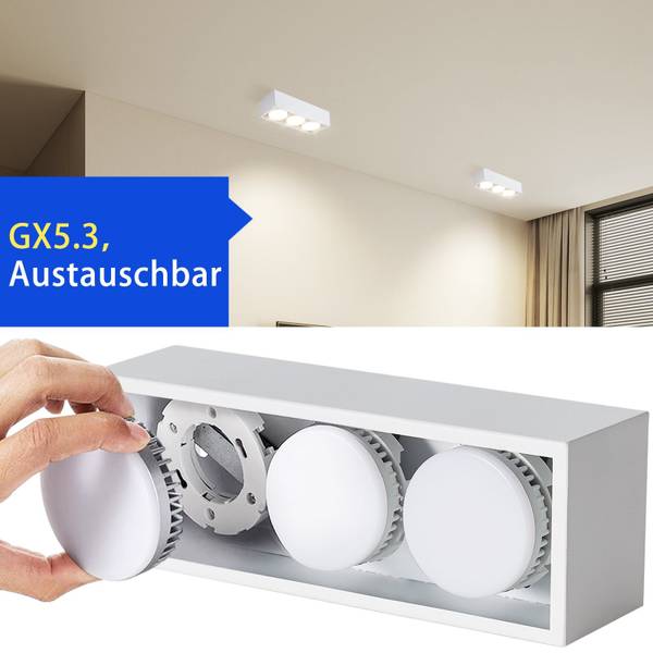 Deckenlampe Vorat Weiß