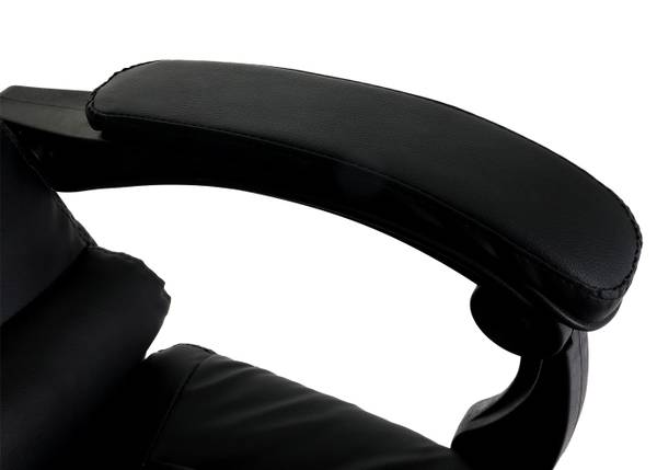 Chaise de bureau M80 Noir - Cuir synthétique - 63 x 110 x 103 cm
