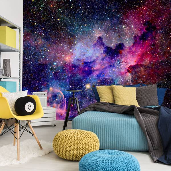 Fototapete Kosmos Galaxie Sternennebel 150 x 105 x 105 cm
