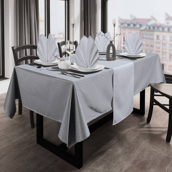 Mitteldecke 211036 Anthrazit - 80 x 80 cm