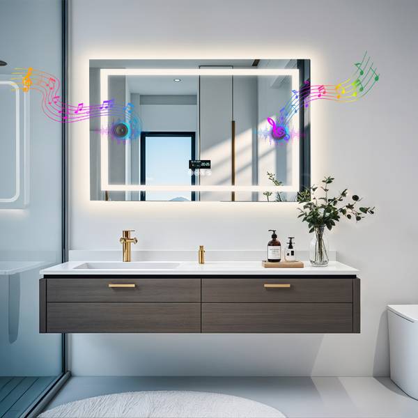 Miroir de salle de bain XM183-B105-EU 100 x 70 cm