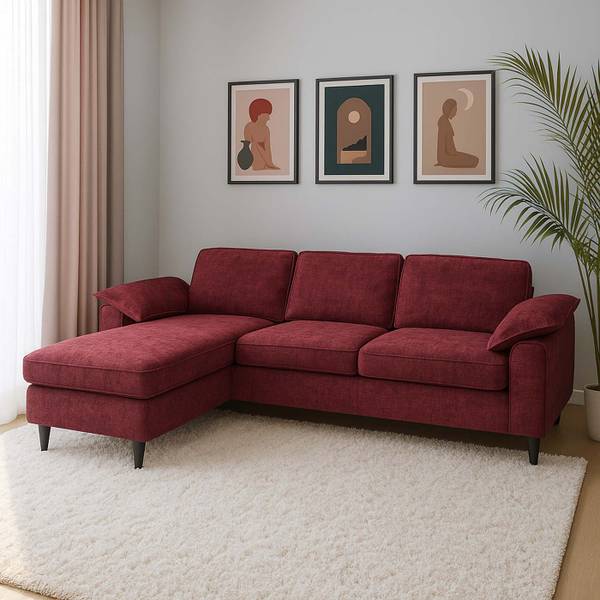 Sofa-Garnitur O71 Bordeaux
