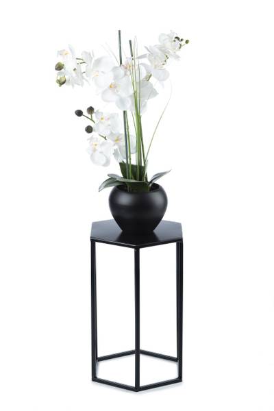 Blumenständer 10-1613-40 Schwarz - 24 x 40 x 28 cm