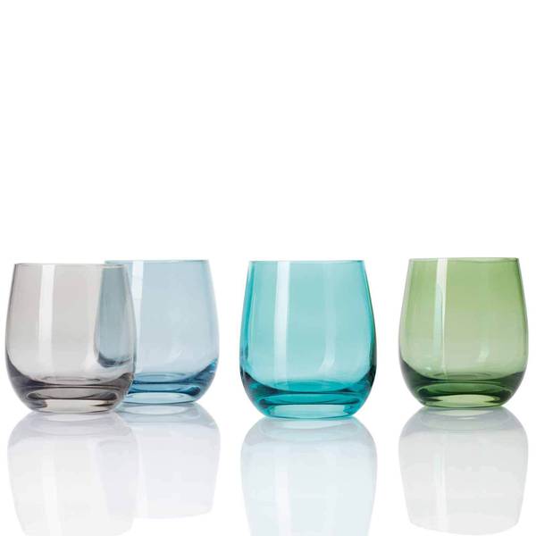 Trinkgläser Sora 6er Set Glas - 7 x 10 x 7 cm