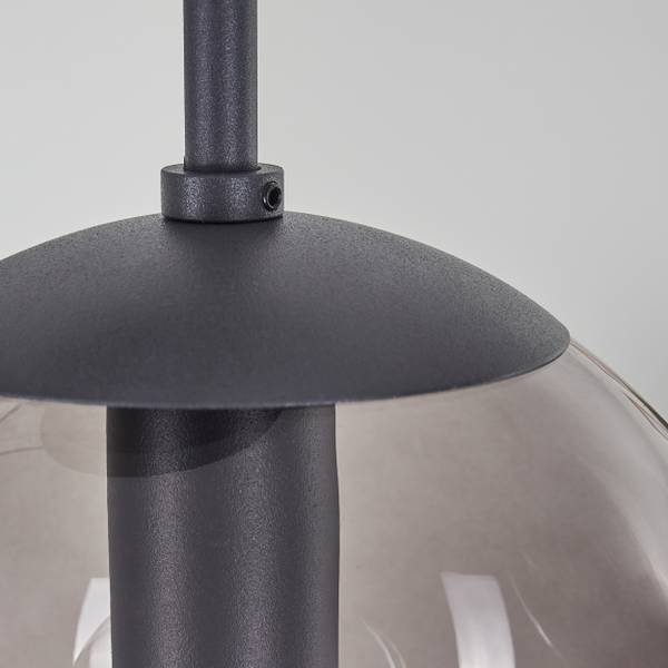 Pendelleuchte Arviè Grau - Metall - 370 x 150 x 410 cm